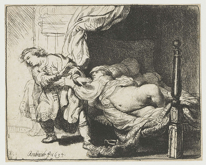 Joseph and Potiphar`s wife (约瑟夫和波提乏的妻子)