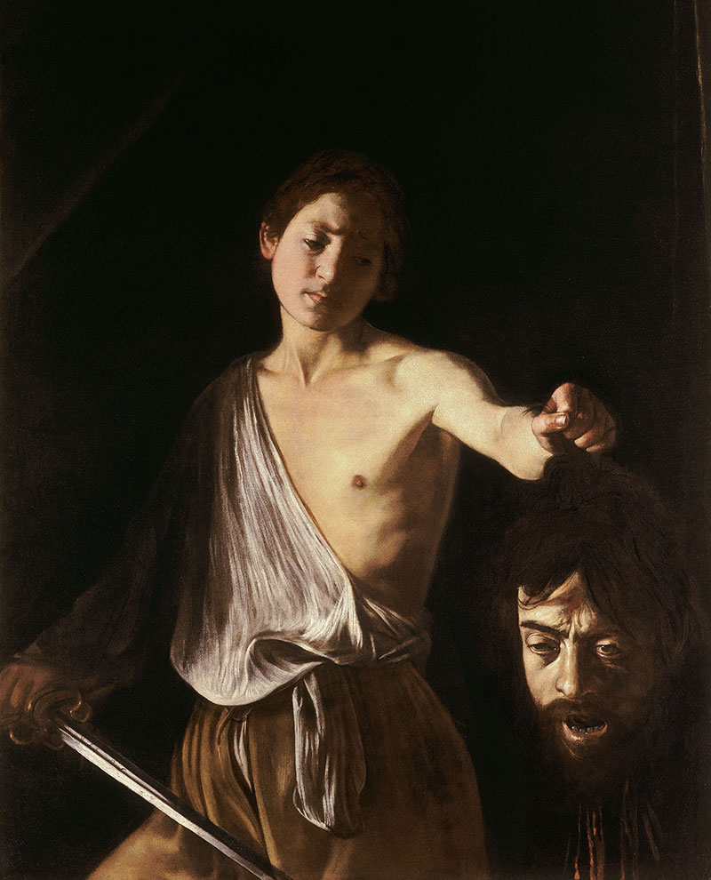 手提歌利亚头的大卫 - David with the Head of Goliath