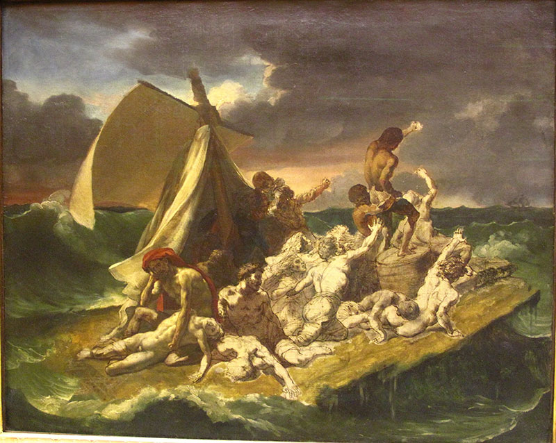 美杜莎木筏研究-Study for The Raft of the Medusa