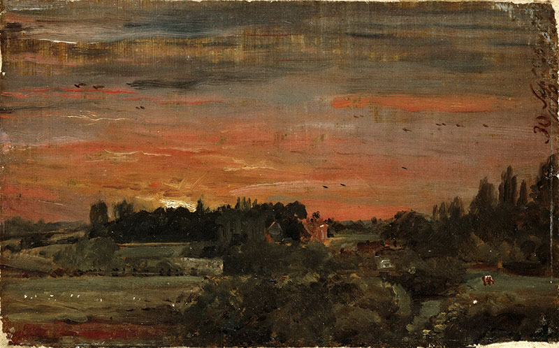 油画 | East Bergholt Rectory