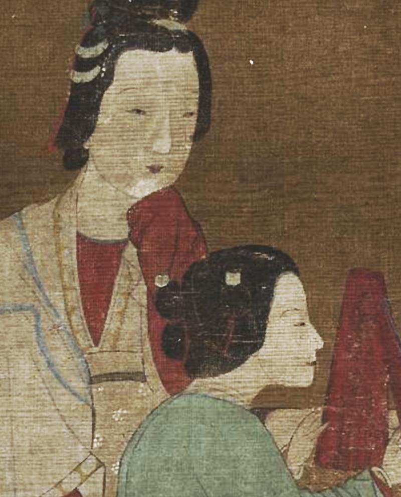 [明] 仇英《女乐图》