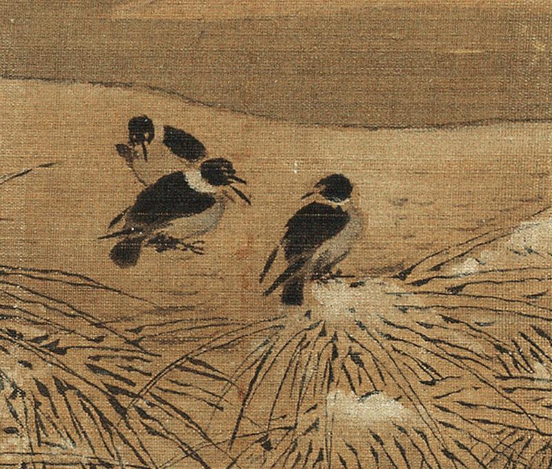 [北宋] 李成《寒鸦图卷》