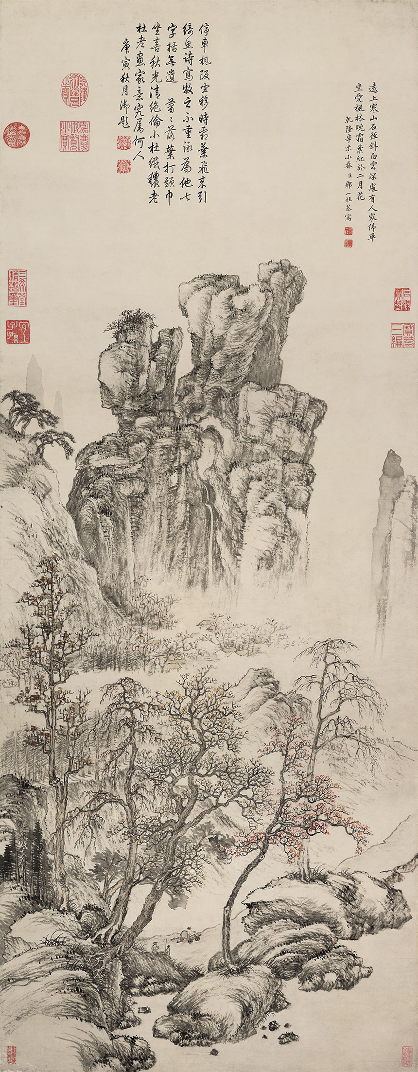 邹一桂《杜牧诗意图》