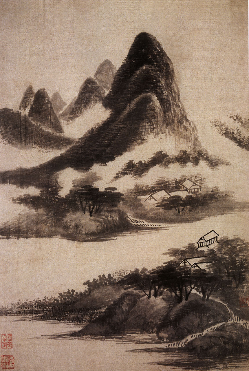 清初六大家之吴历山水国画作品8幅
