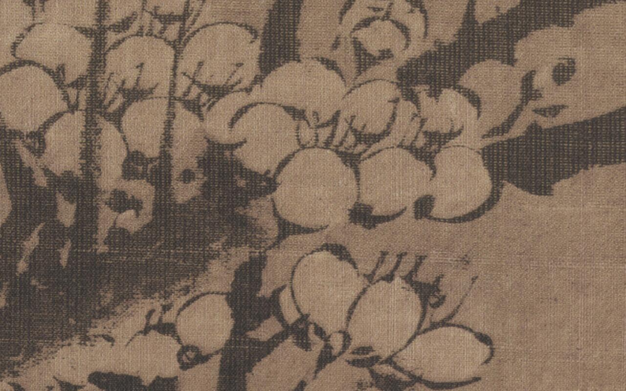 [元] 王冕《南枝春早图》

绢本 立轴 水墨 151.4x52.2 厘米

台北故宫博物院藏