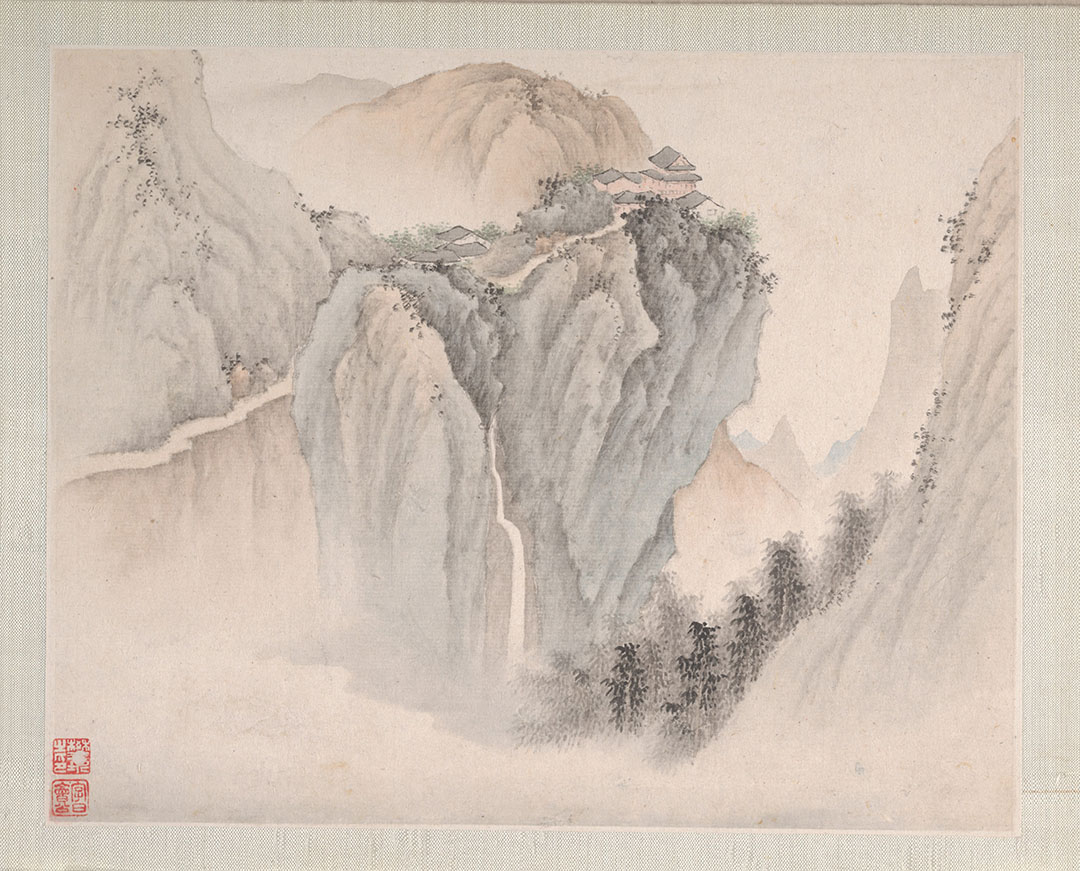 [清] 樊圻《为玉翁画山水册》

纸本 册页 设色 15.2x18.9 cm

大都会艺术博物馆藏