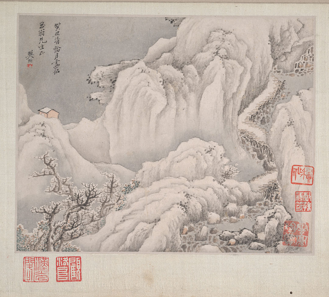 [清] 樊圻《为玉翁画山水册》

纸本 册页 设色 15.2x18.9 cm

大都会艺术博物馆藏