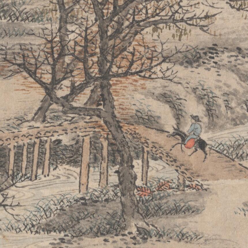[清] 樊圻《山水册页八开》

册页 纸本 浅绛设色 16.8x20.3cm

大都会艺术博物馆藏