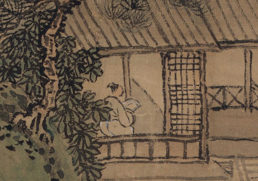 [清] 王翚《溪口白云图》

纸本 设色 96.5cmx53cm

天津博物馆藏