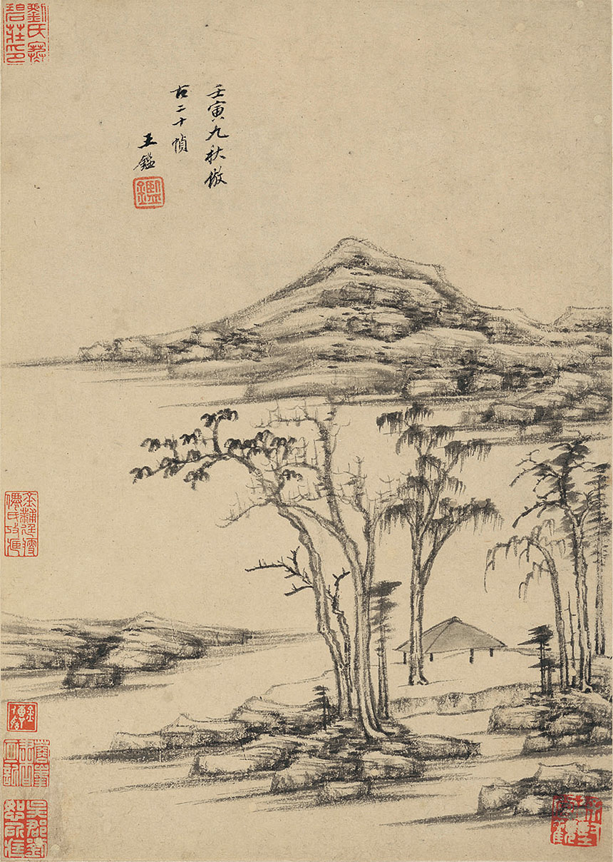 [清] 王鉴《仿古山水册20开》

纸本 设色 22x31 厘米

天津博物馆藏