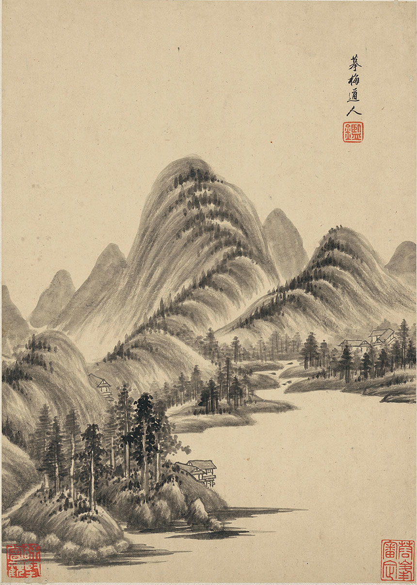 [清] 王鉴《仿古山水册20开》

纸本 设色 22x31 厘米

天津博物馆藏