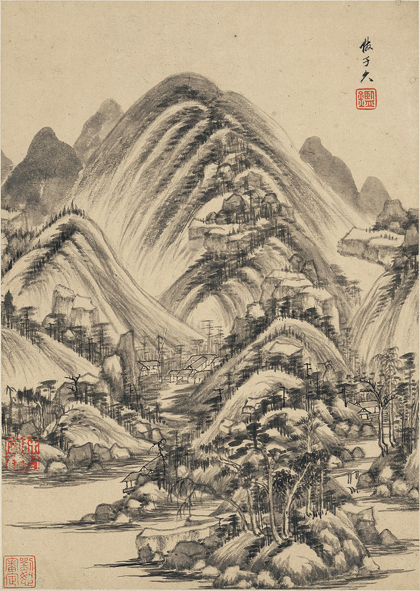 [清] 王鉴《仿古山水册20开》

纸本 设色 22x31 厘米

天津博物馆藏