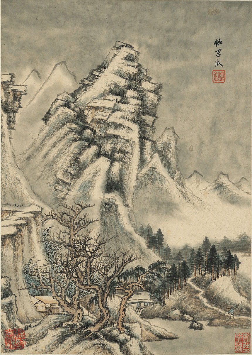 [清] 王鉴《仿古山水册20开》

纸本 设色 22x31 厘米

天津博物馆藏