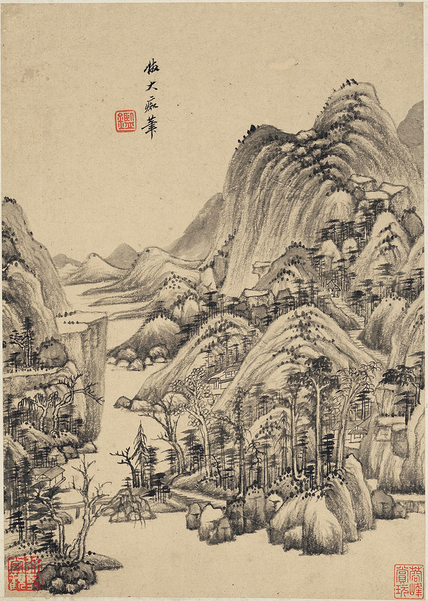 [清] 王鉴《仿古山水册20开》

纸本 设色 22x31 厘米

天津博物馆藏