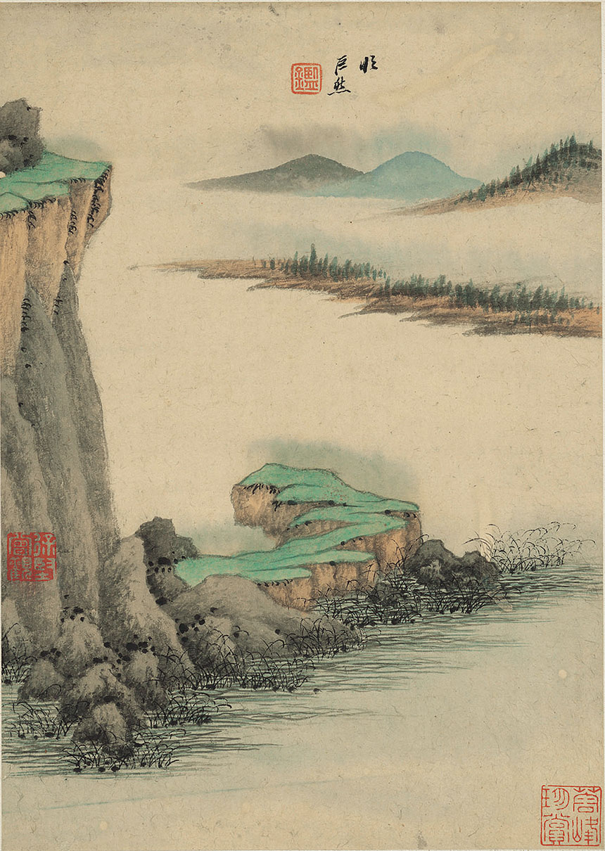 [清] 王鉴《仿古山水册20开》

纸本 设色 22x31 厘米

天津博物馆藏