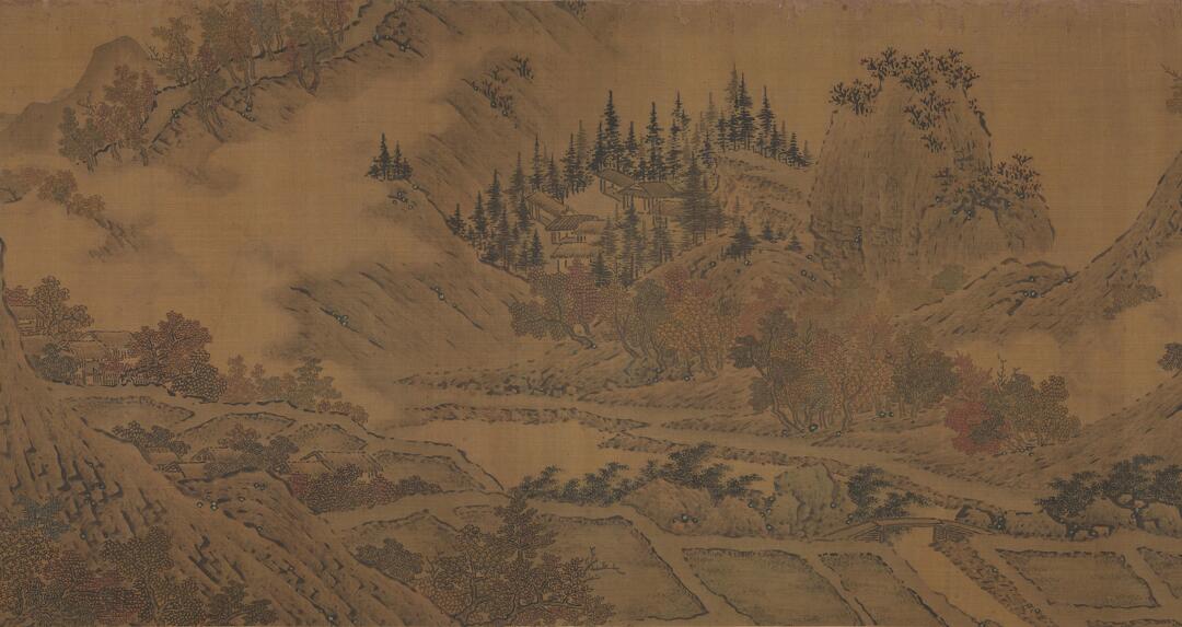 [宋] 范宽《烟岚秋晓图》

长卷 绢本 设色 40 x 603.3 厘米

大都会艺术博物馆藏