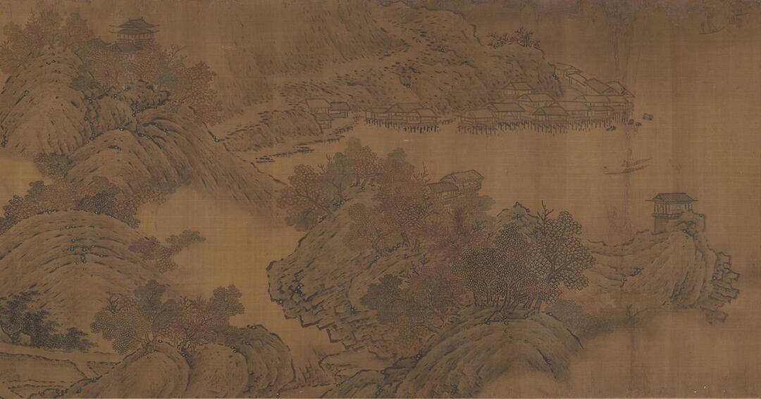 [宋] 范宽《烟岚秋晓图》

长卷 绢本 设色 40 x 603.3 厘米

大都会艺术博物馆藏